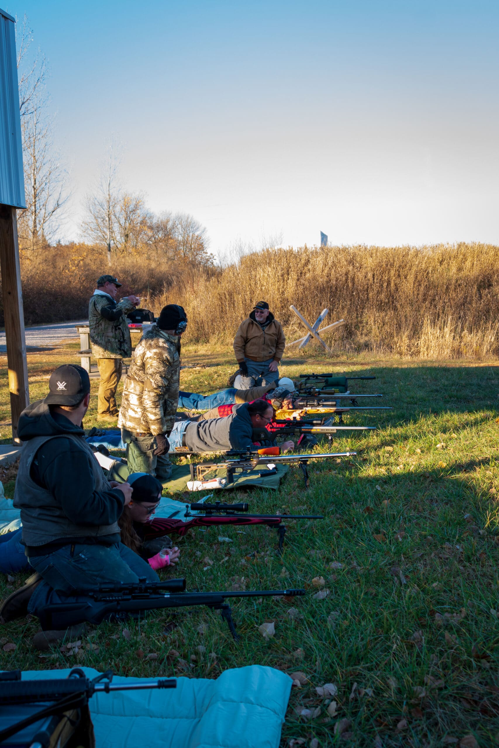 participants at the coyote match event