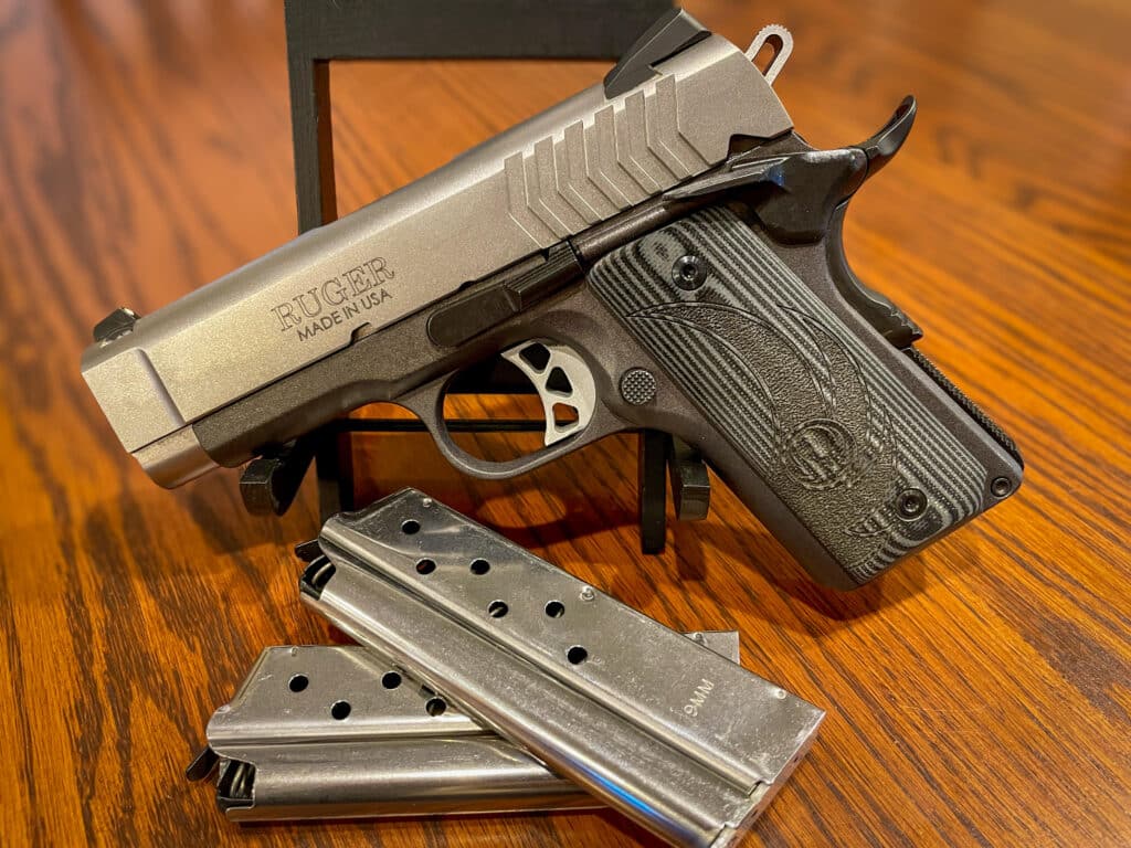 pistol with ammo