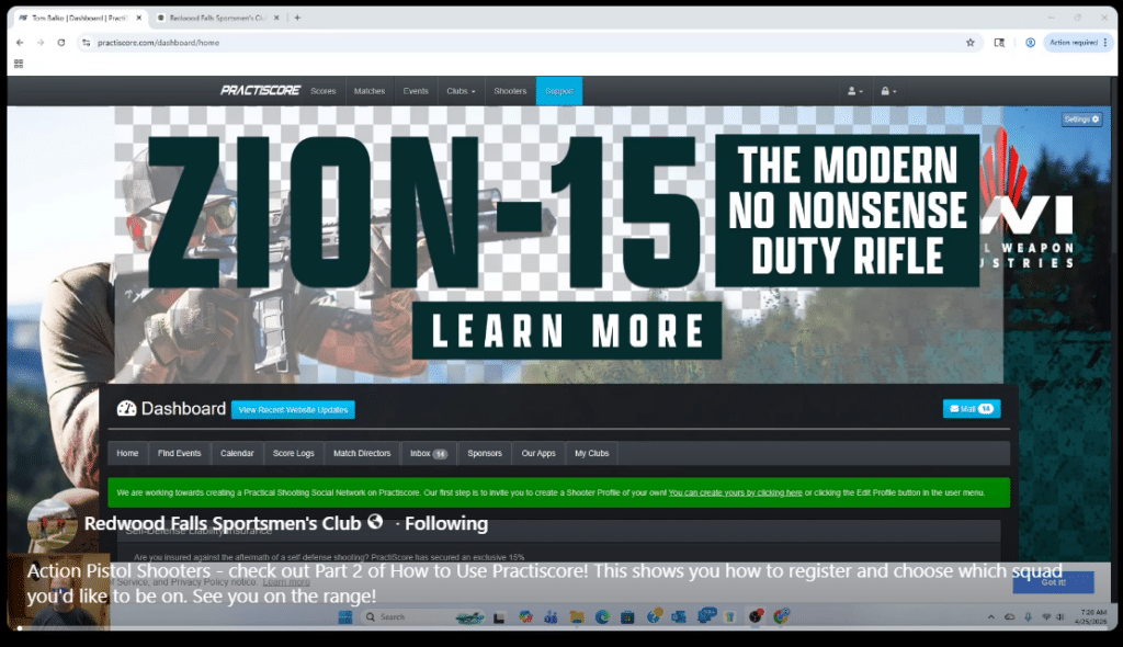 practiscore how to #2