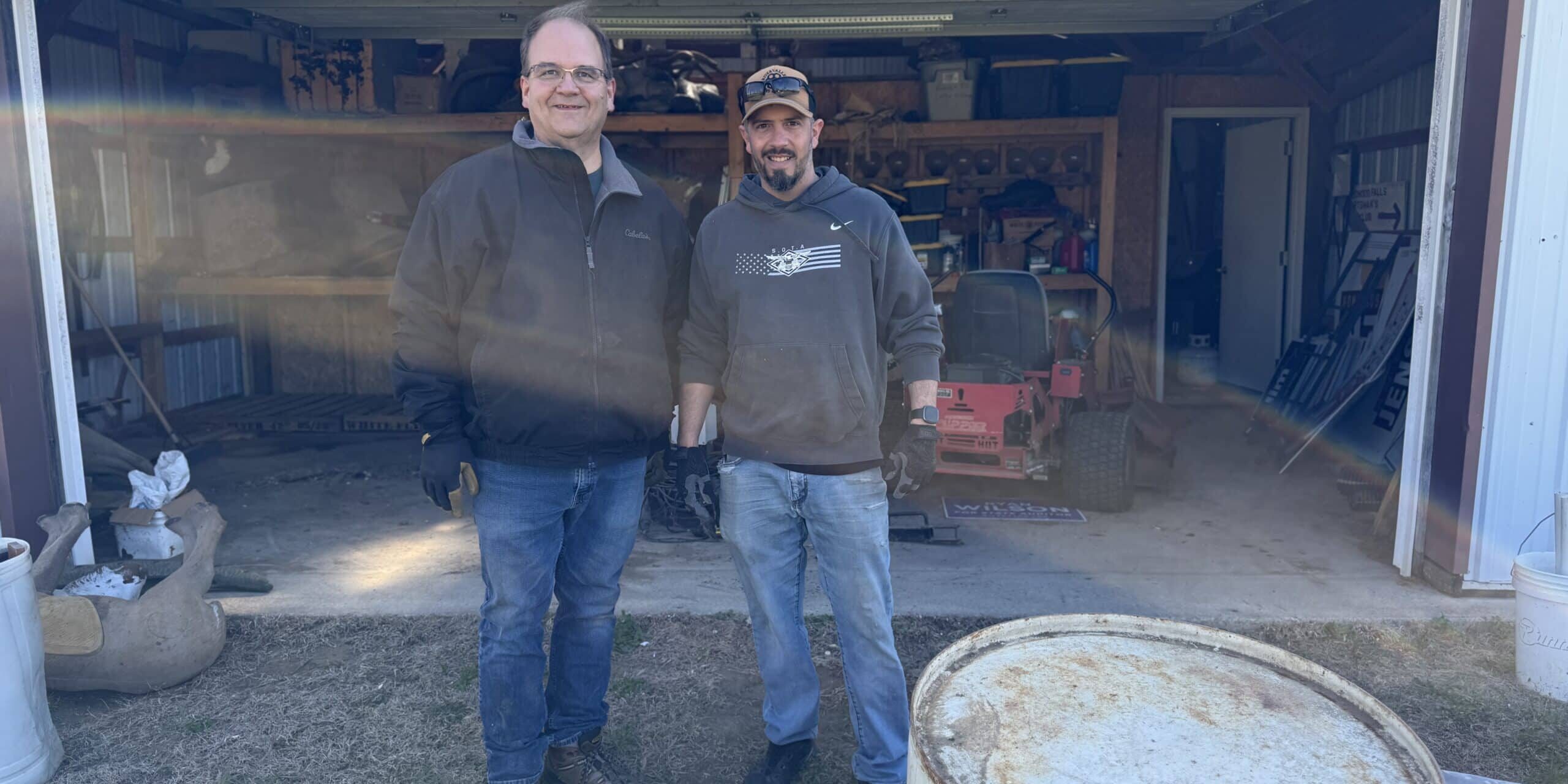 Club Board Members Participate in Range Cleanup 2026